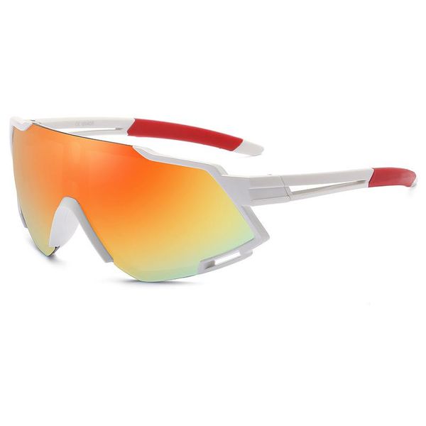 

sunglasses 2021 fashion cycling sun glasses men outdoor sports anti-uv shade, White;black