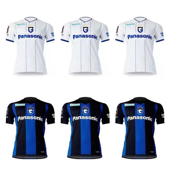 

j1 league gamba osaka ademilson soccer jerseys 2022 2023 kurata home blue soccer shirt away white endo football uniform, Black;yellow