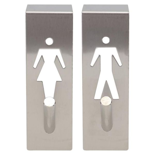 

hooks & rails 1 pair multifunctional hat door hanger sticky punch free