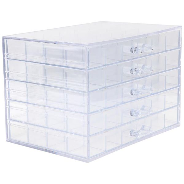 

storage drawers 1pc nail accessories box art diamond case organizer for salon