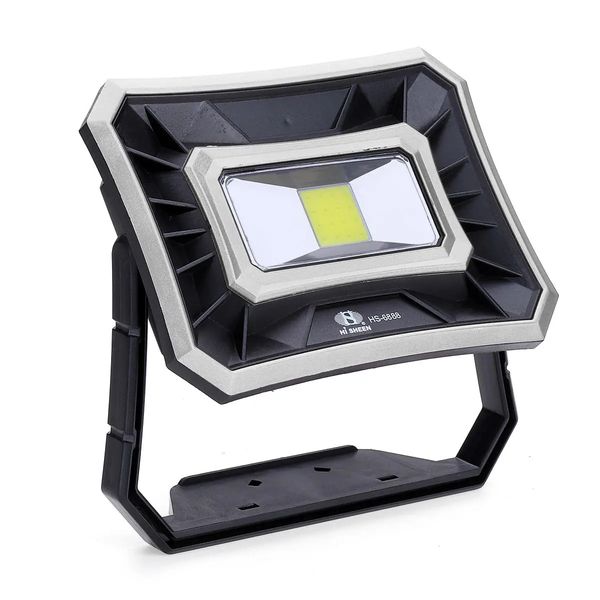Xmund XD-68 50W Solar LED COB OBT USB IP65 Waterproof Floodlight Spotlight Outdoor Camping Emergência Lanterna - Laranja