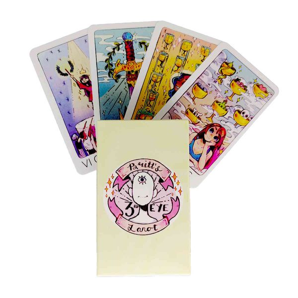

britt's third eye tarot cards mystical guidance divination entertainment partys board game supports wholesale 78 sheets/box