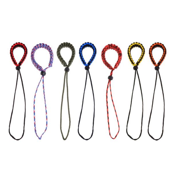 

adjustable weaving camera wrist strap braided hand rope lanyard outdoor travel kit for fishing camping accessoreies gadgets