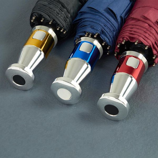 

umbrellas automatic car mens windproof umbrella 3 folding rain women sun paraguas corporation luxury outdoor