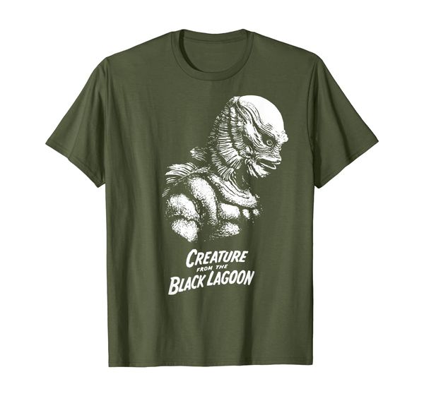 

Creature of the Black Lagoon Classic Horror Flick T-Shirt, Mainly pictures