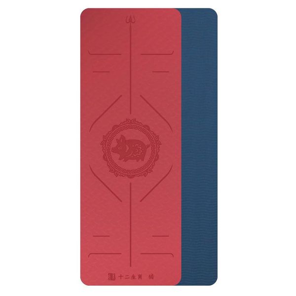 

yoga mats eco friendly natural tpe pilates mat set