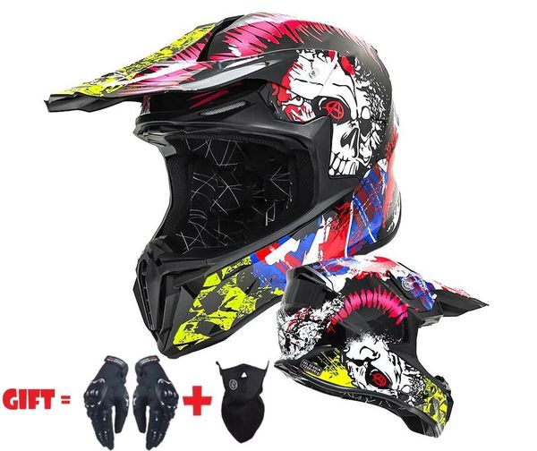 

off road full face motocross helmet cross helmets racing motorcycle dirt bike capacete de casque for man women