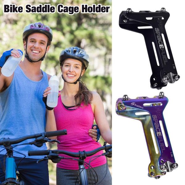 

aluminum alloy bicycle saddle water bottles bike cage holder lightweight & cages