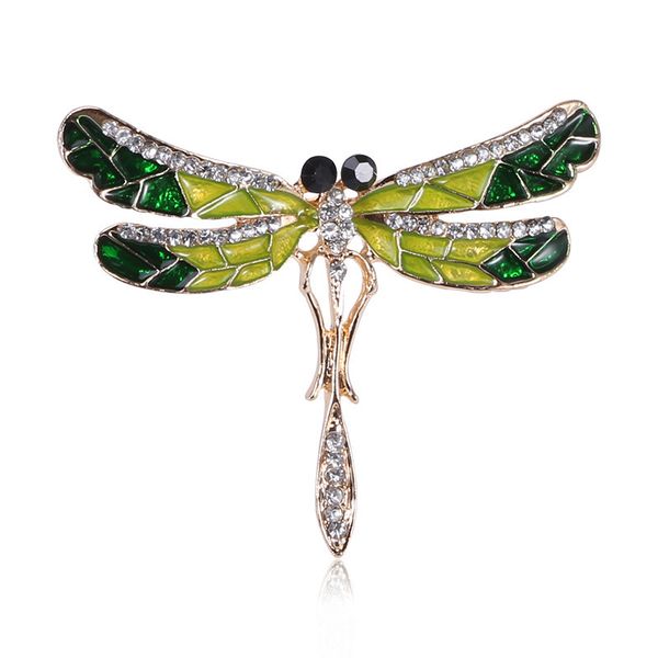 

factory wholesale creative alloy insect brooch dragonfly brooch fashion versatile pin silk scarf button christmas