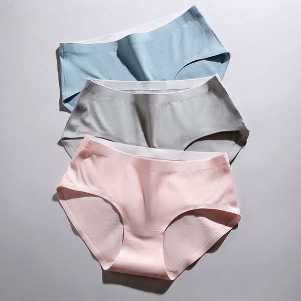 

summer cotton seamless breech lifting women's underwear, Black;pink