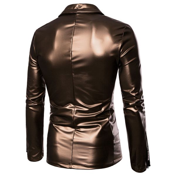 

men's suits & blazers pyjtrl men's leather jacket mz6o, White;black