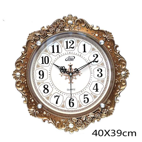 

wall clocks european clock retro living room kids rooms creative antique relol para casa home decoration dd55wc