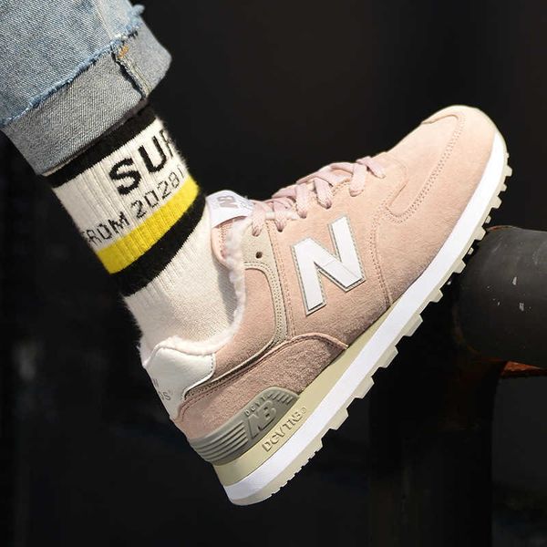 

scavenger boy langxin baiwei nb women's sho 574 winter psh warm cotton men's sports