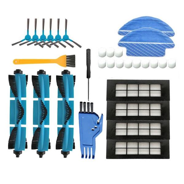 

sweeping robot accessories, suitable for conga 3090 machine, main brush side rag filter set vacuum cleaners