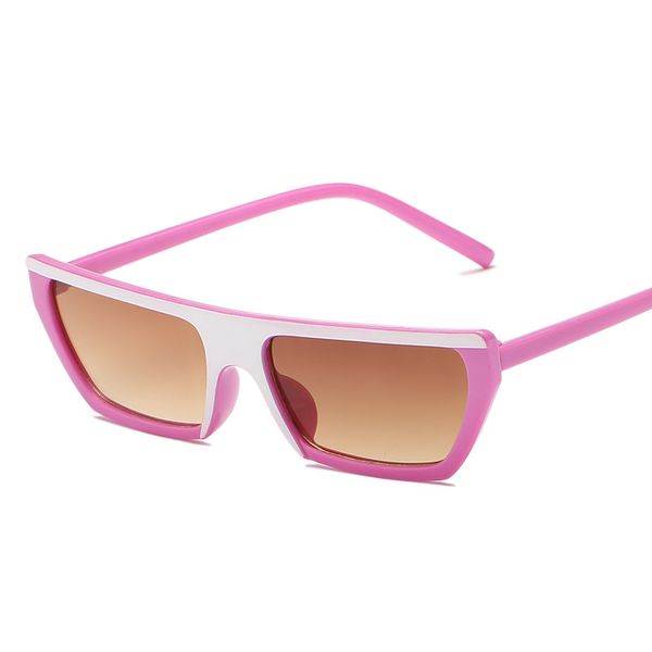 

75% off outlet store online color contrast square large frame female sunglasses 97003 trend cool versatile sunglasses personalized glasses m, White;black