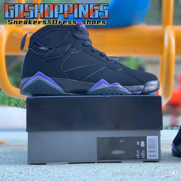 

shoes jumpman 7 retro mens ray allen bucks 304775 053 black field purple fir dark stee big gymtennis shoe schoenen