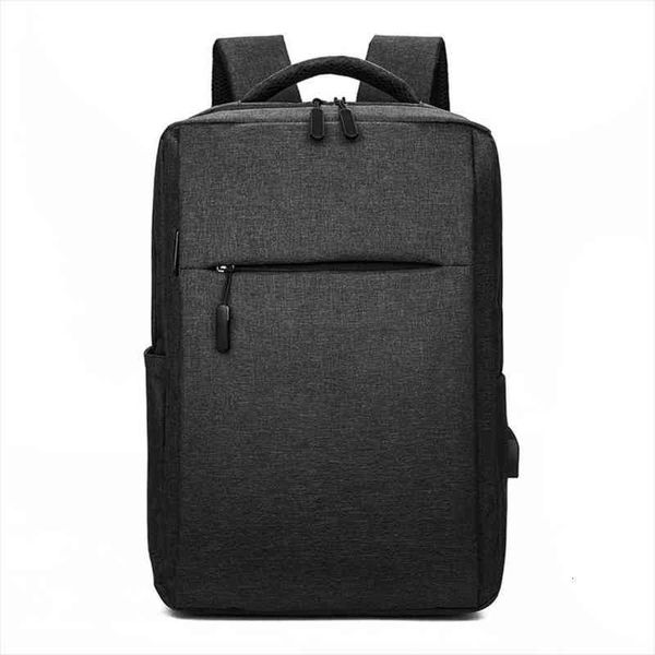 

fashion male backpack solid color 15.6 inch lapwaterproof school bag for teenage boys men backapck