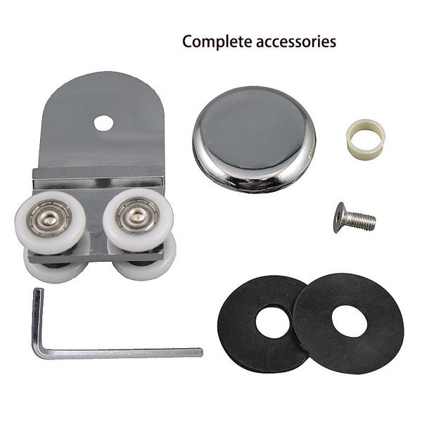 

shower room rollers for sliding glass door hanging wheel runners 20mm bathroom set zinc alloy hardware other