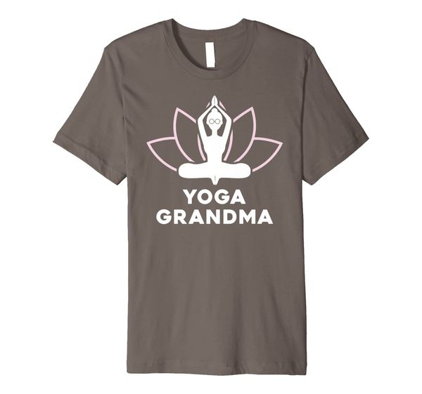 

Yoga Grandma Meditation Grandmother Gift Shirt Premium T-Shirt, Mainly pictures