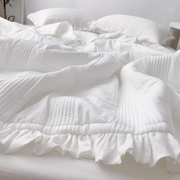 Утешители устанавливаются 2022 летние мытье хлопковое одеяло кондиционер мягкое дышащее одеяло тонкий домашний текстиль, бесплатная наволочка