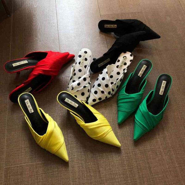 

slippers flat-heel heel heel, korean version of , z0tk, Black