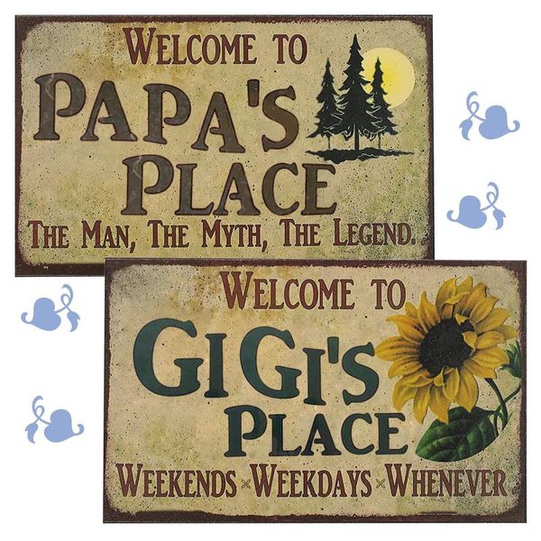 

retro style signage sogan wall sign wrought iron decoration decorative painting for pub bar restaurant cafe #t1p garden decorations