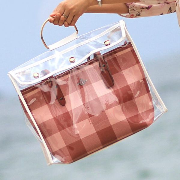 

wardrobe ladies hang dustproof holder clear hook handbag tote storage bag bags