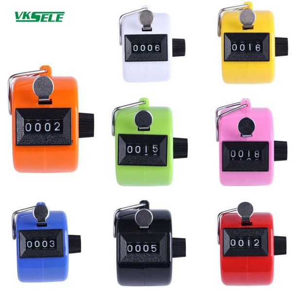 

counters vks-04 black red orange 8 color manual plastic material counter