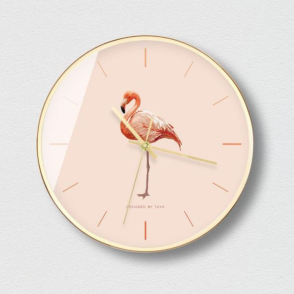 

wall clocks extremely contracted art vogue is flowery outside golden frame baked lacquer craft decorates clock contemporary and so28