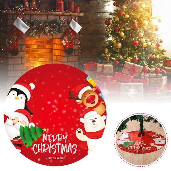 

christmas decorations 90cm santa claus tree decor white skirt fur for xmas