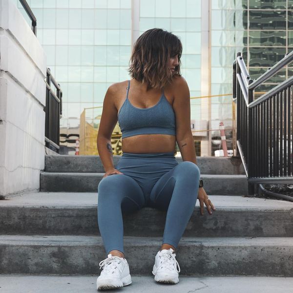 

bra women flowing seamless sport high impact sports fitness bra, Red;black