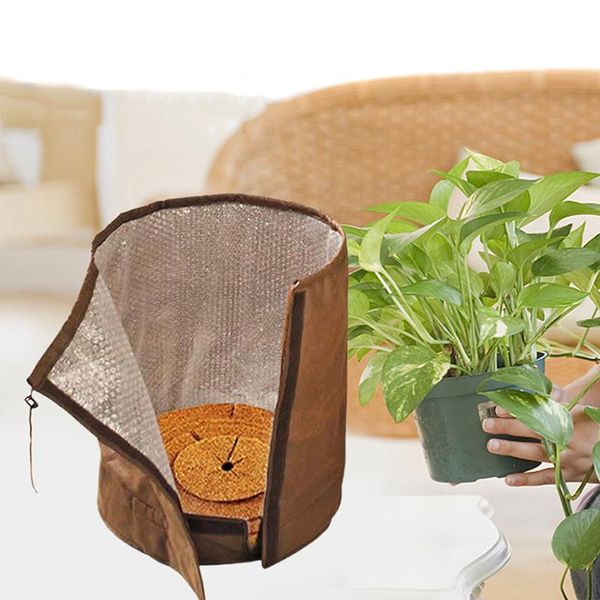 

other garden supplies outdoor warm vegetables agriculture winter protection multifunction home universal backyard plant pot protector insula
