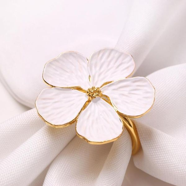 

napkin rings alloy 6pcs fashion wedding party holder versatile elegant for