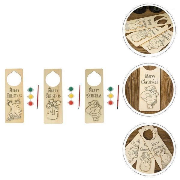 

christmas decorations 3pcs lovely door hanging decors ornaments xmas