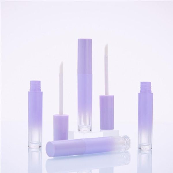 

storage bottles & jars 10/30/50pcs 5ml empty plastic lipgloss bottle round lip gloss tube travel use glaze cosmetic container refillable