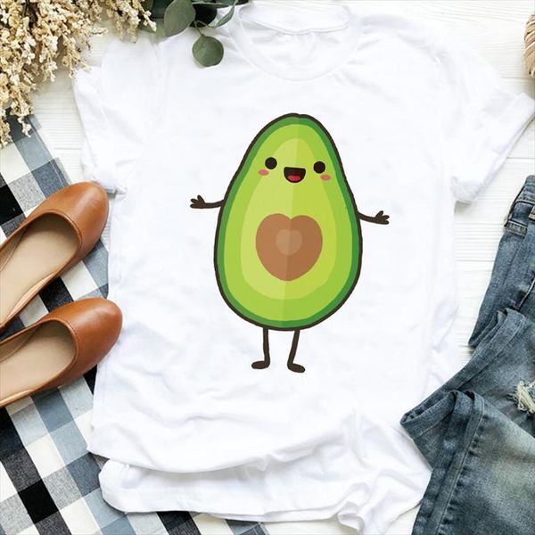 

men lady avocado love mens t shirt valentine summer autumn 90s style print tee for female clothes graphic, White;black