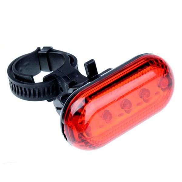 

safety waterproof warning replacement parts dynamic flashing 5 leds night outdoor cycling accessory bicycle tail light bike lights