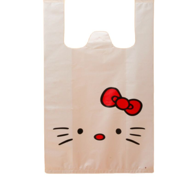 

gift wrap 100pcs/lot shopping plastic packaging bags with handle pouches