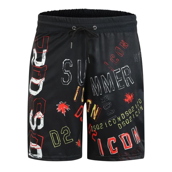 

men's shorts summer 2021 men's casual sports trend fashion loose elastic breathable beach pants, White;black