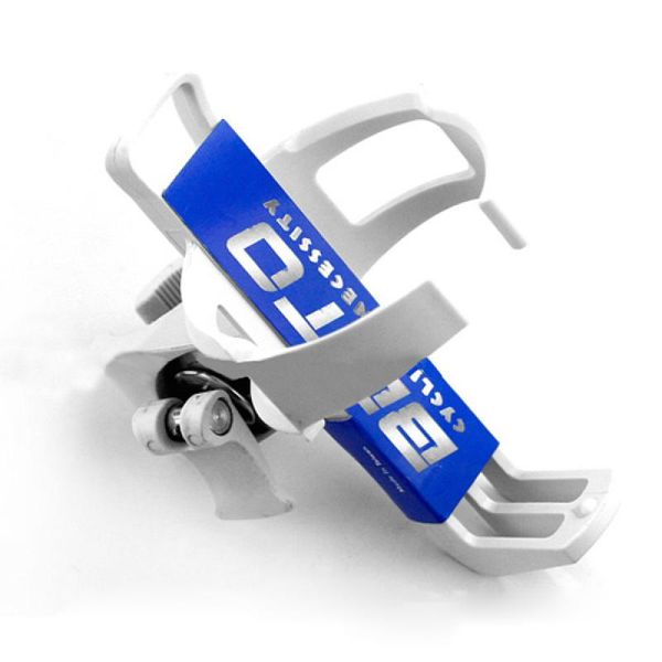 

adjustable bike mtb water bottle holder cage rack (white) bottles & cages