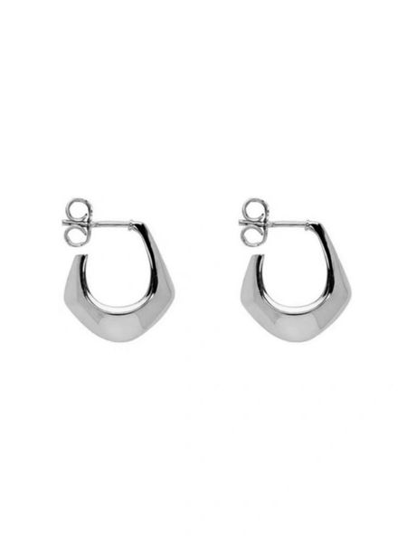 

hoop & huggie french minimalist niche design lemaire mini drop lightweight texture earrings cold wind ins jewelry accessories, Golden;silver