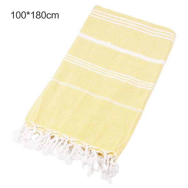 

39x71inch bath beach towel cotton striped turkish hammam tassels wash cloth for bathroom surfing outdoor a10 19 dropship