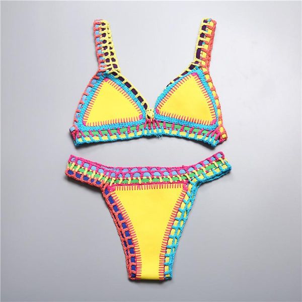 

swimwear women swimsuit push up brazilian bikini set bandeau summer beach bathing suits female biquini one-piece