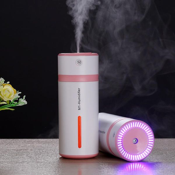 

fragrance lamps 240ml portable usb mini air diffuser humidifier 120ml quiet aroma mist maker 7 light color home office