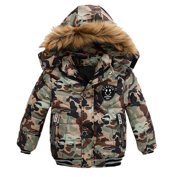 

winter jacket boywinter coat boy warm hooded kids clothes outerwear for, Blue;gray