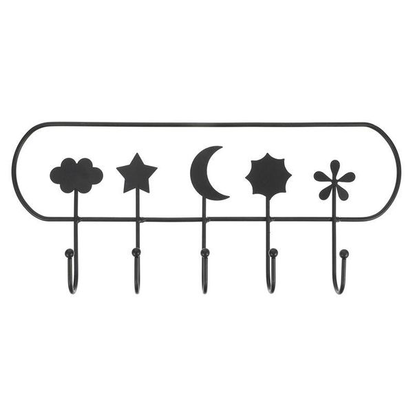 

hooks & rails 1pc wall hook iron art storage rack hangers creative key