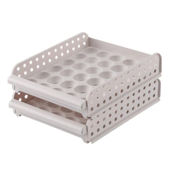 

storage bottles & jars 1pc er egg shelf pull-out placing drawer holder housewarming gift