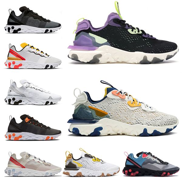 

classic react vision element 55 undercover x 87 mens running shoes women solar red triple black white schematic iridescent highlighted train