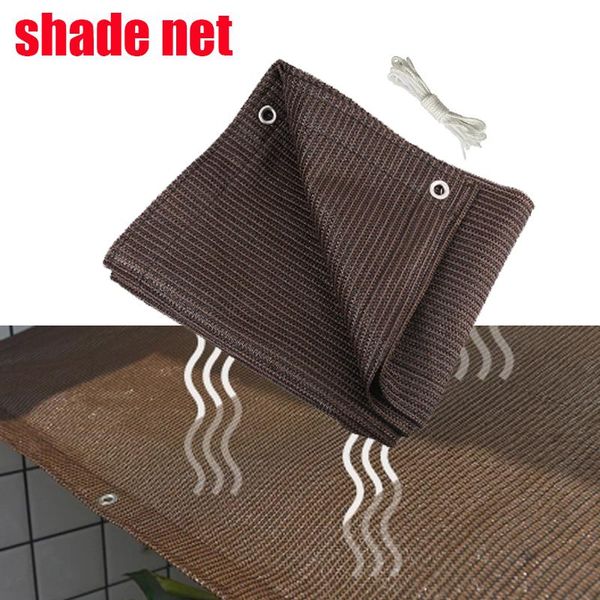 

outdoor travel camping sun shelter shade net beach protection balcony room netting with ropes solid coffee tents and shelters