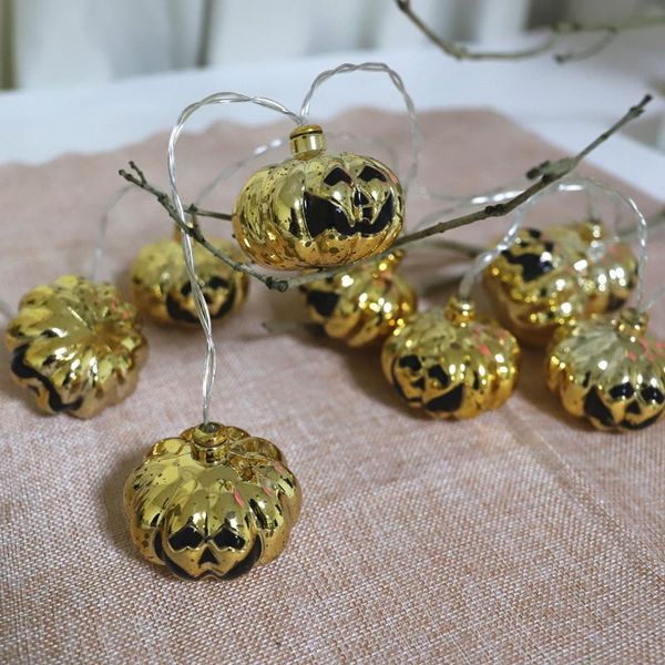 

strings 2021 plating halloween pumpkin lantern string 10/20/30 lights 1.5m/3m/4.5m battery driven